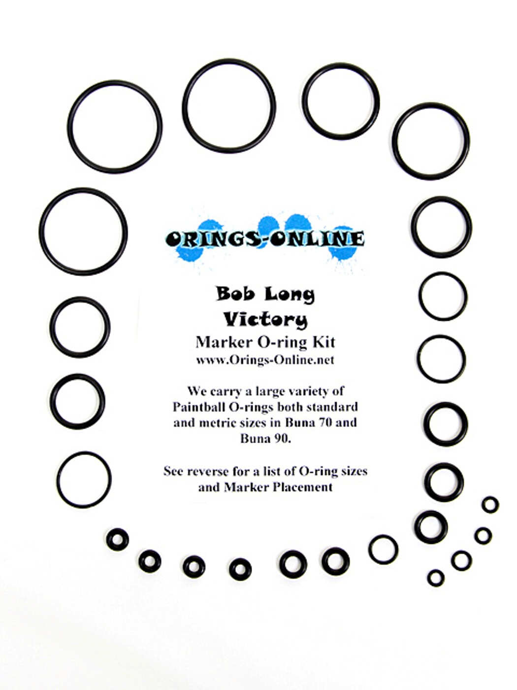 Bob Long Victory Marker O-ring Kit